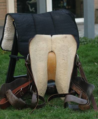 Selle western cuir 