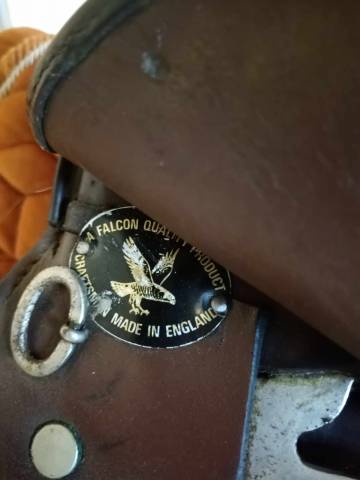 Selle Mixte Falcon (Anglais) 17 pouces marron