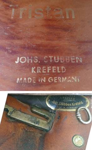 Selle Stübben Tristan dressage 17,5 pouces