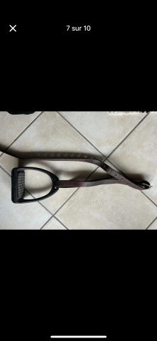 Selle d’équitation mixte Tekna marron
