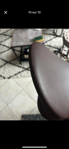 Selle d’équitation mixte Tekna marron