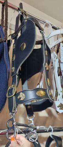 Bride cheval de trait 