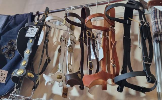 Bride cheval de trait 