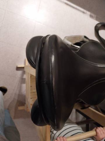 selle mixte  noire 17''