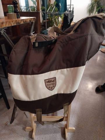 selle mixte  noire 17''