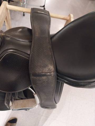 selle mixte  noire 17''