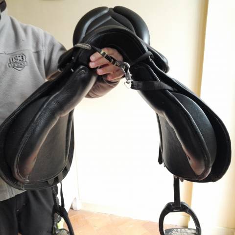 Selle mixte Zaldi 17.5