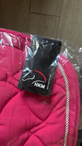 Superbe tapis, rose, fuchsia, dressage 