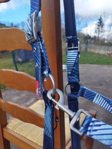 Licol Eurostar Bleu grand cheval