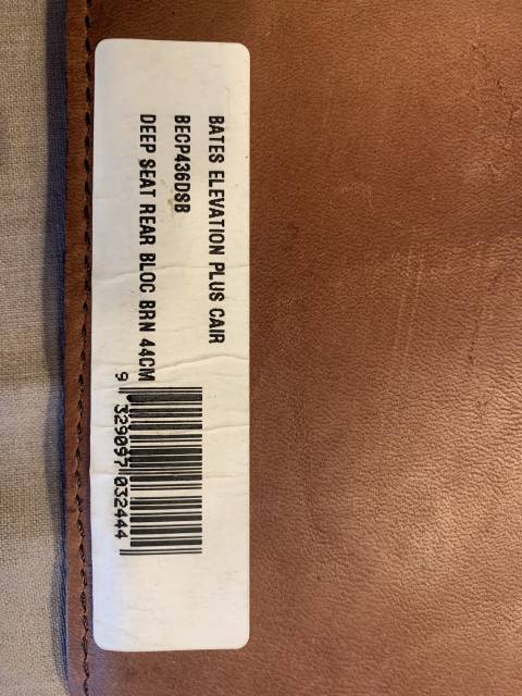 Selle Bates CAIR+ Élévation 17,5