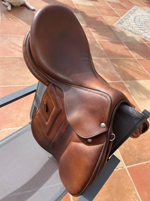 Selle Renaissance doublée veau 2018