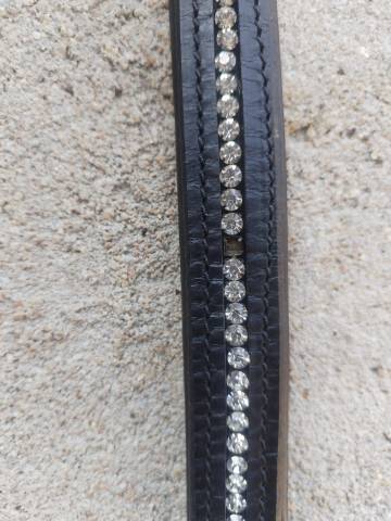 Frontal strass cheval 
