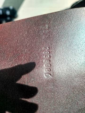 Selle mixte 17 pouces 1/2 bon état marque equipe