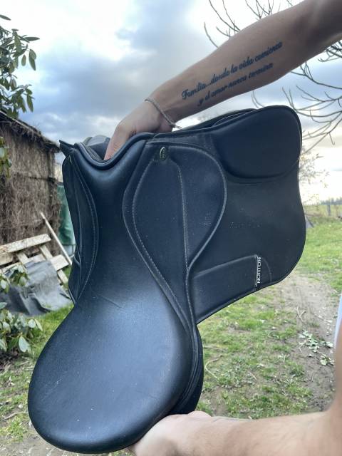 Selle equitation 17 pouces
