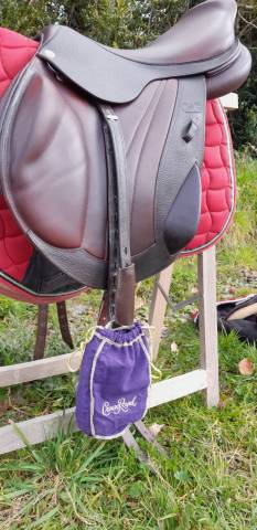 Selle CWD équipée 17,5  mono quartier 