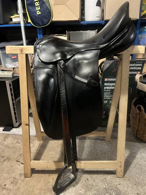 Selle de dressage Passier Optimum Noir 