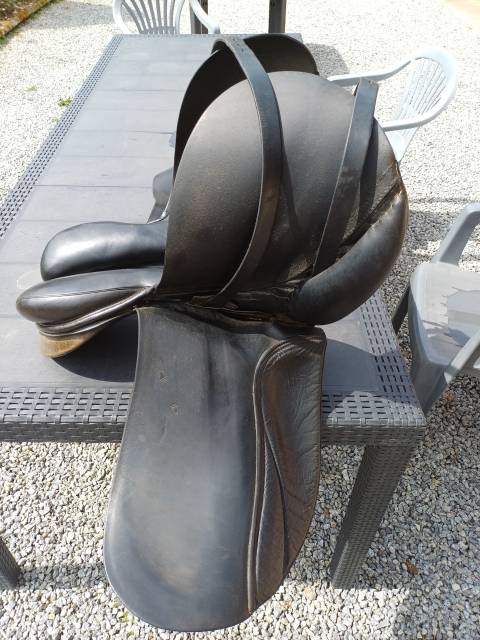 Selle dressage grand gilbert noir