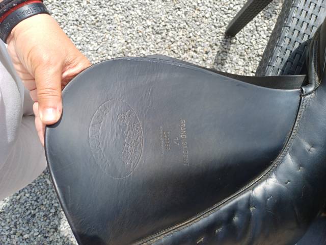 Selle dressage grand gilbert noir