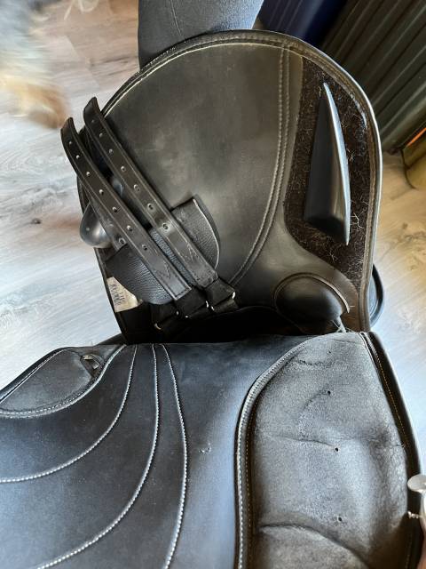 selle d’équitation  Fouganza synthétique