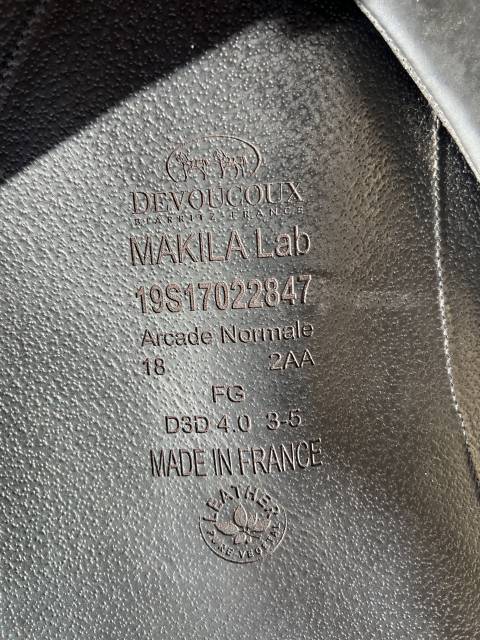 Selle dressage devoucoux 