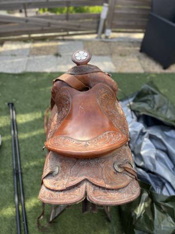Selle de cheval américaine 