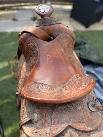 Selle de cheval américaine 