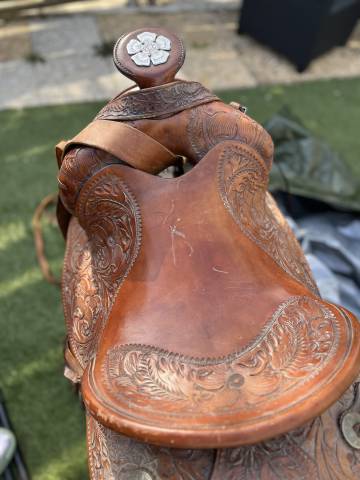 Selle de cheval américaine 