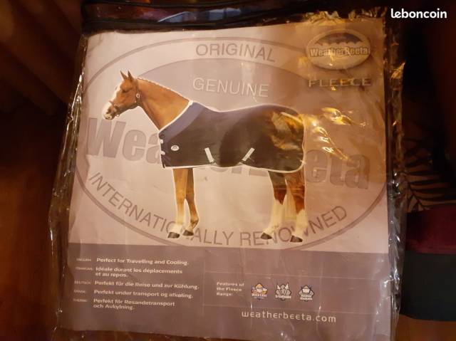 Polaire Weatherbeeta à carreaux violet taille 6'3