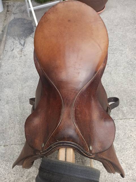 Selle mixte Stübben vintage 