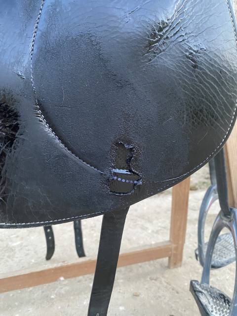 A VENDRE : SELLE DE DRESSAGE ANTARÈS 