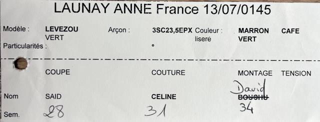 Selle Levezou Gaston Mercier