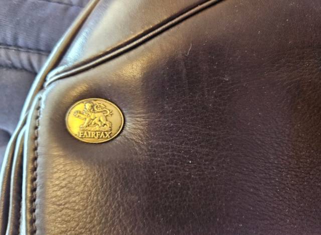 Selle Fairfax dressage 17.5  marron