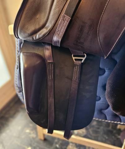 Selle Fairfax dressage 17.5  marron