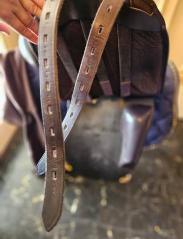 Selle Fairfax dressage 17.5  marron