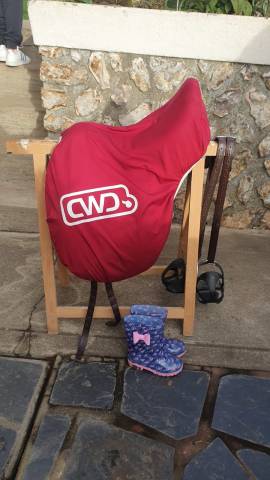 Selle de dressage cwd 17,5" 2018