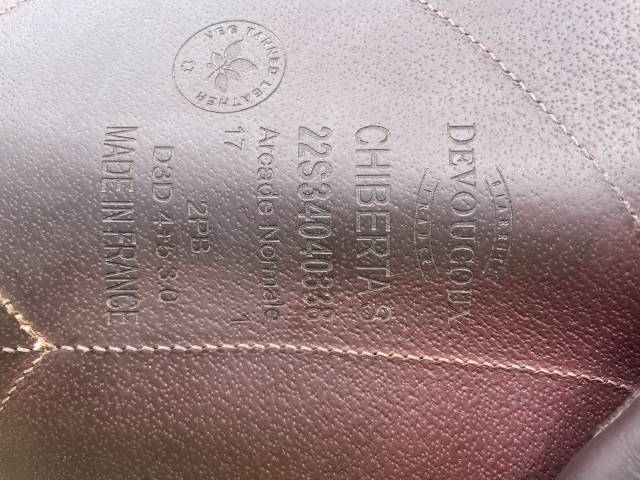 Selle DEVOUCOUX modèle Chiberta