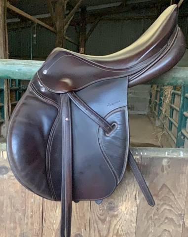 selle fouganza mixte 17"5 