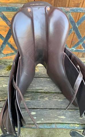 selle fouganza mixte 17"5 