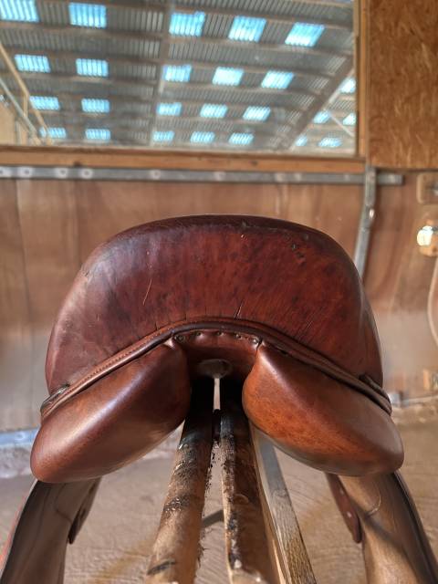 Belloir Saumur dressage 17,5” marron