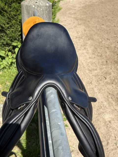 Selle Butet CSO 17” doublée veau noir 2017