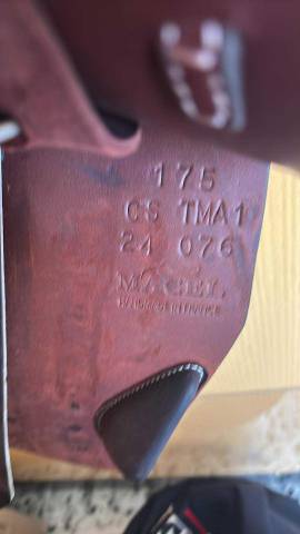 Selle rafale du sellier Macel 