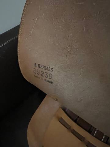 Origineel Herm&egrave;s zadel&ndash; Topstaat &ndash; Zeldzaam&Authentiek