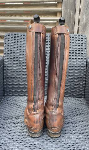Bottes d’équitation cuir Ferro di Cavallo T37 