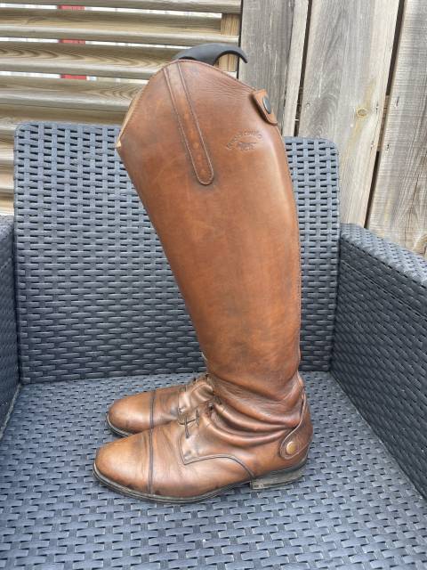 Bottes d’équitation cuir Ferro di Cavallo T37 