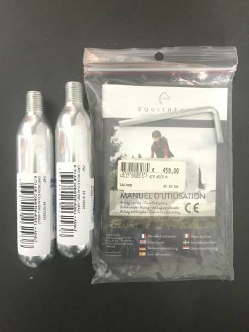 Airbag Equitheme noir Taille M