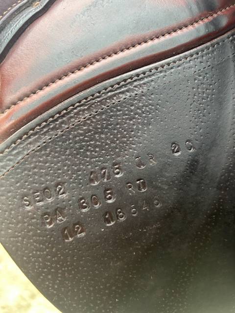 Selle CWD  SE02 17,5 pouce, année 2013