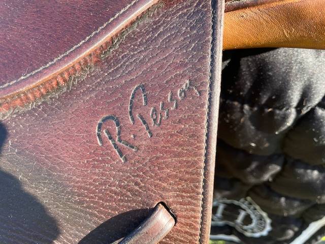 Selle CSO cuir enfant Rodrigo Pessoa