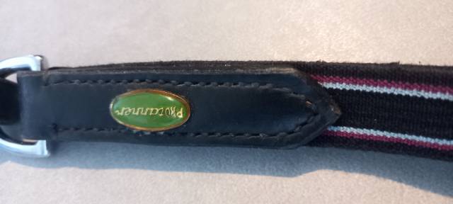 Collier de chasse cuir + martingale amovible 