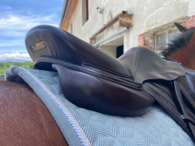 Selle Boekelo cuir buffle 17,5