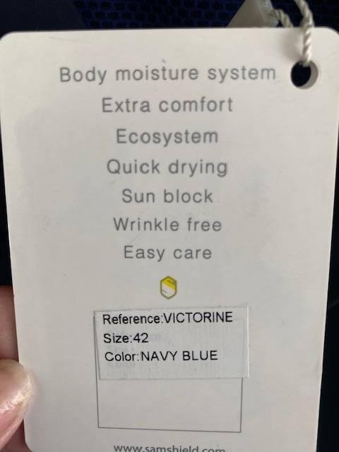 Vest de concours neuve SAMSHIELD- Bleu marine- 